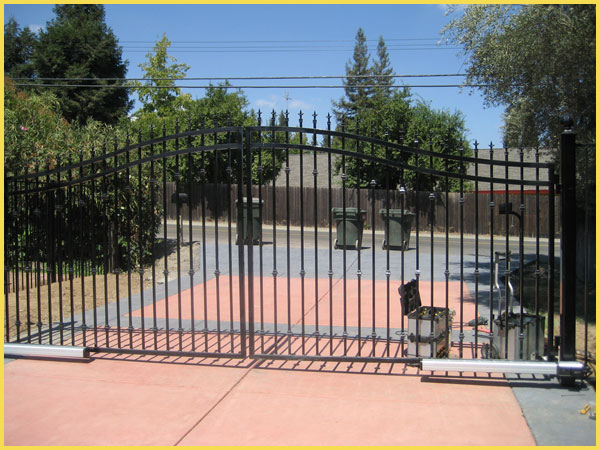 Iron Driveway Gates - Sacramento